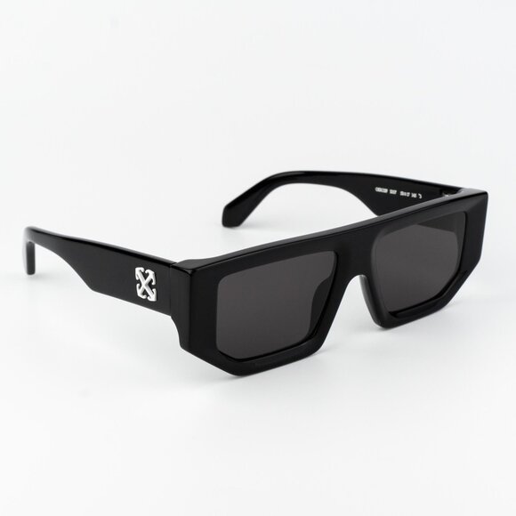 Off-White VANCOUVER Women Sunglasses Black Grey Square OERI13F VANCOUVER 1007 - Picture 3 of 14